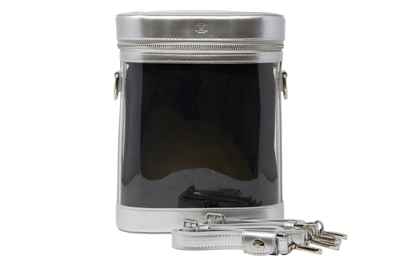 Convertible Silver Holographic Patent Leather Bundle
