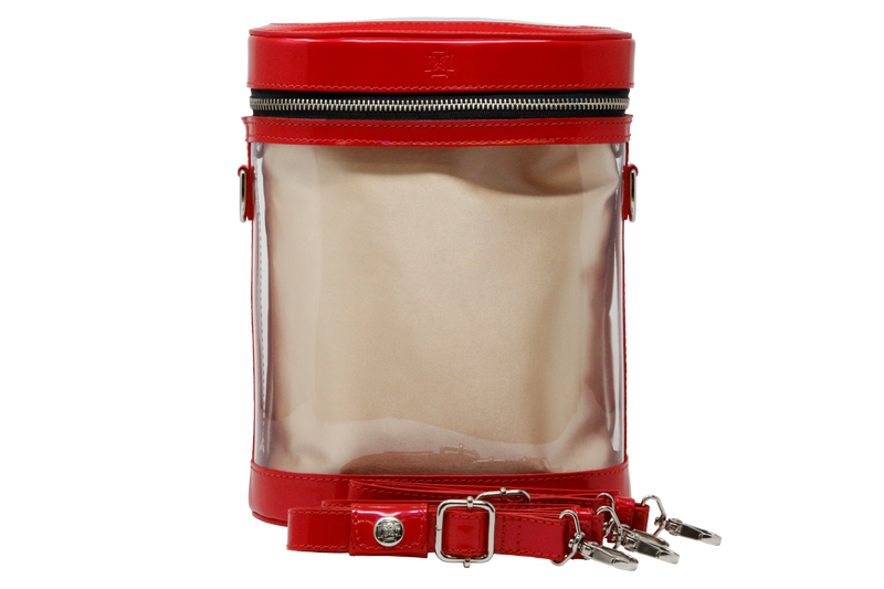 Convertible Red Holographic Patent Leather Bundle
