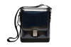 Messenger Black Holographic Patent Leather