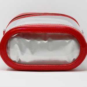 Convertible - Red Holographic Patent Leather