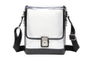 Messenger Black Holographic Patent Leather