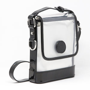 Memo (Black Holographic Leather, Platinum Liner) - Buy with Prime