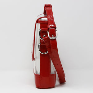 Memo (Red Holographic Leather, Platinum Liner) - Buy with Prime