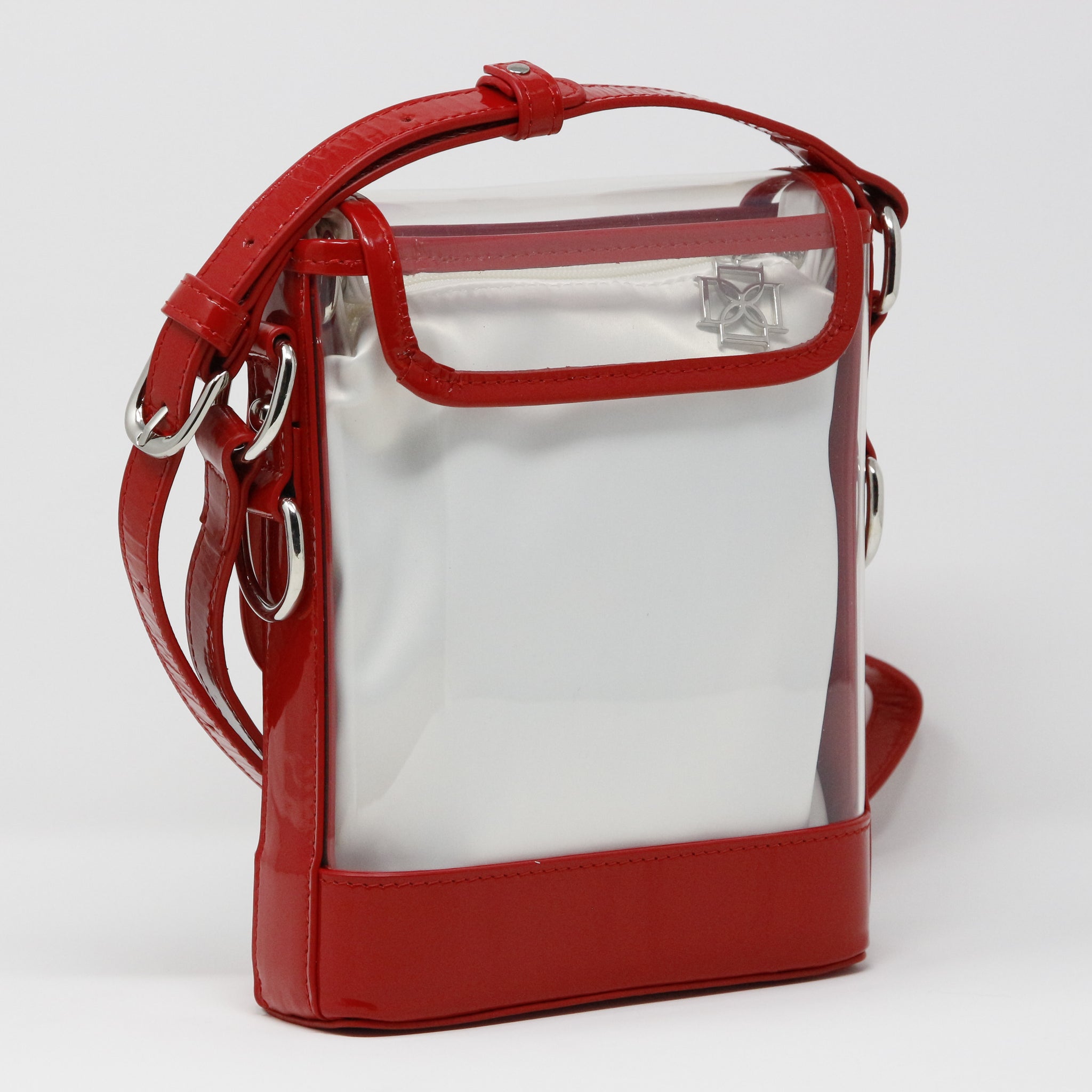 Memo (Red Holographic Leather, Platinum Liner) - Buy with Prime