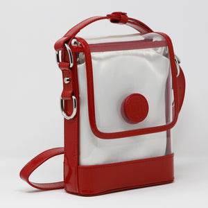 Memo (Red Holographic Leather, Platinum Liner) - Buy with Prime