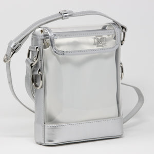 Memo - Silver Holographic Patent Leather