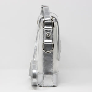 Memo (Silver Holographic Leather, Platinum Liner) - Buy with Prime