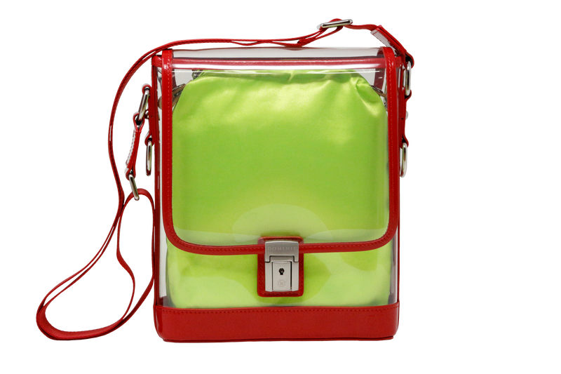 Messenger Red Holographic Patent Leather Bundle
