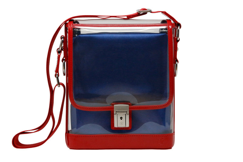 Messenger Red Holographic Patent Leather Bundle