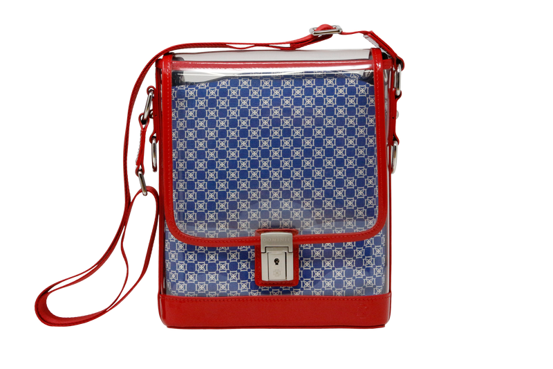 Messenger Red Holographic Patent Leather Bundle