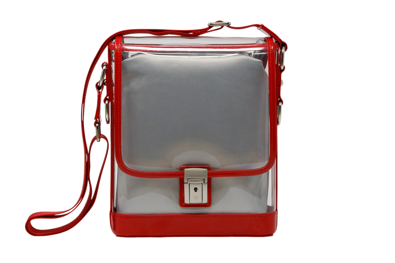 Messenger Red Holographic Patent Leather Bundle