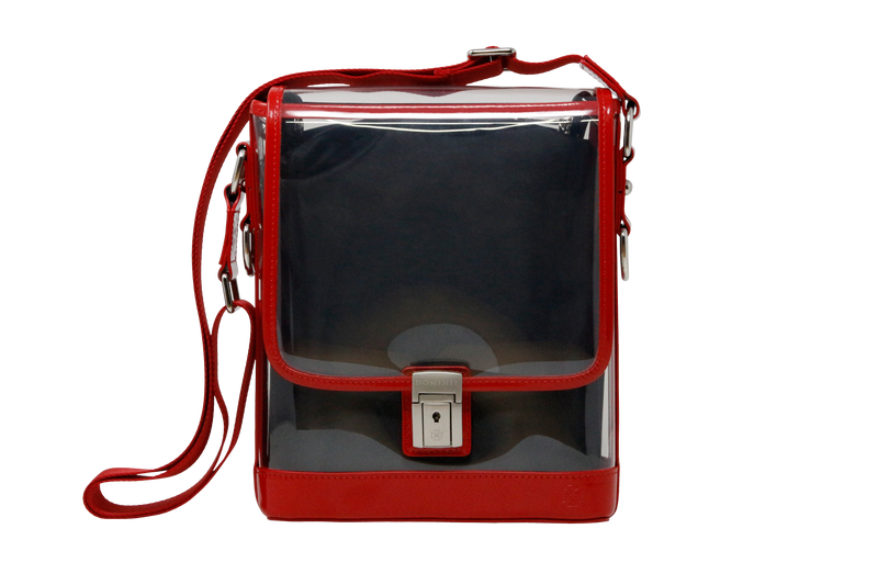 Messenger Red Holographic Patent Leather Bundle