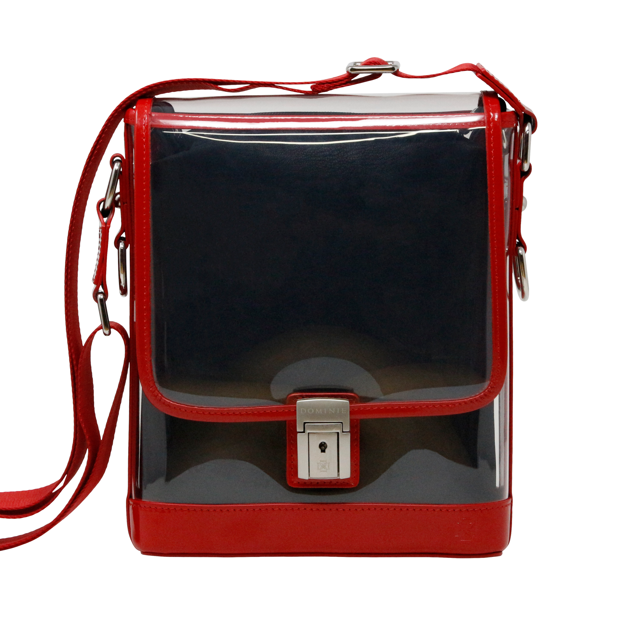 Messenger Red Holographic Patent Leather Bundle
