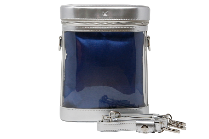 Convertible Silver Holographic Patent Leather Bundle