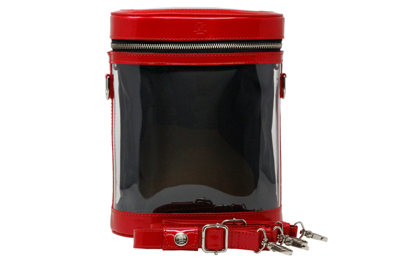 Convertible Red Holographic Patent Leather Bundle