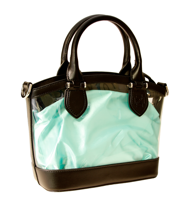 D Handbag Black Leather Trim Bundle