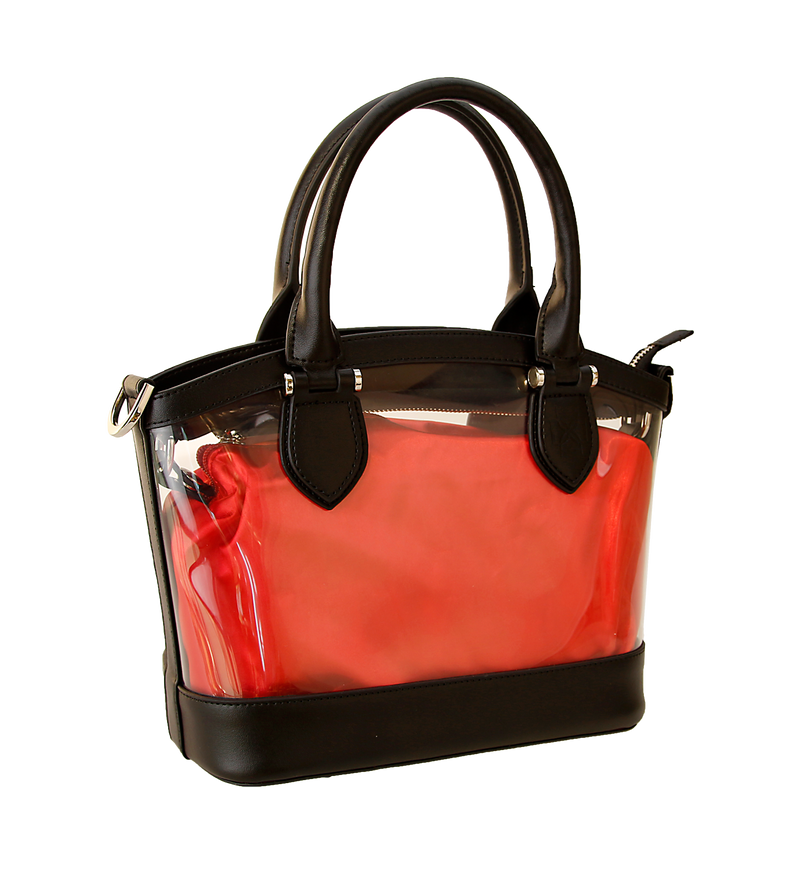 D Handbag Black Leather Trim Bundle