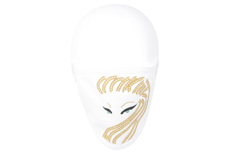 White Mask with Goddess