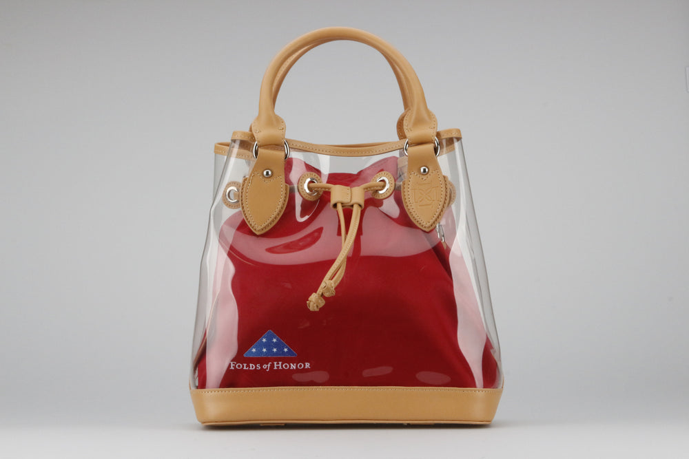 Red LV Luxury Jelly Crossbody Bag