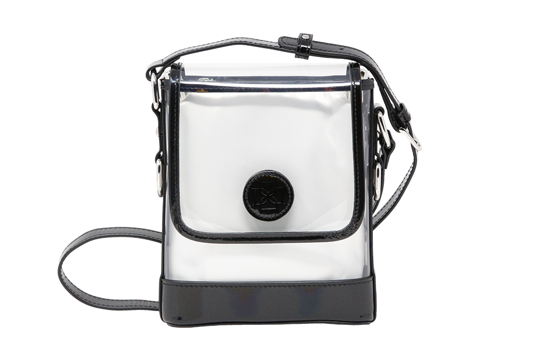 Memo - Black Holographic Patent Leather – Dominie Luxury