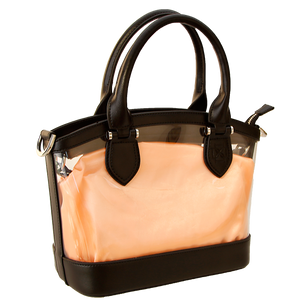 D Handbag Black Leather Trim Bundle